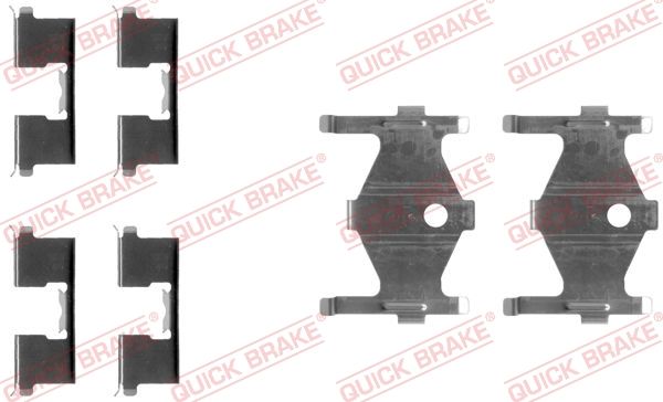 QUICK BRAKE Комплектующие, колодки дискового тормоза 109-1185